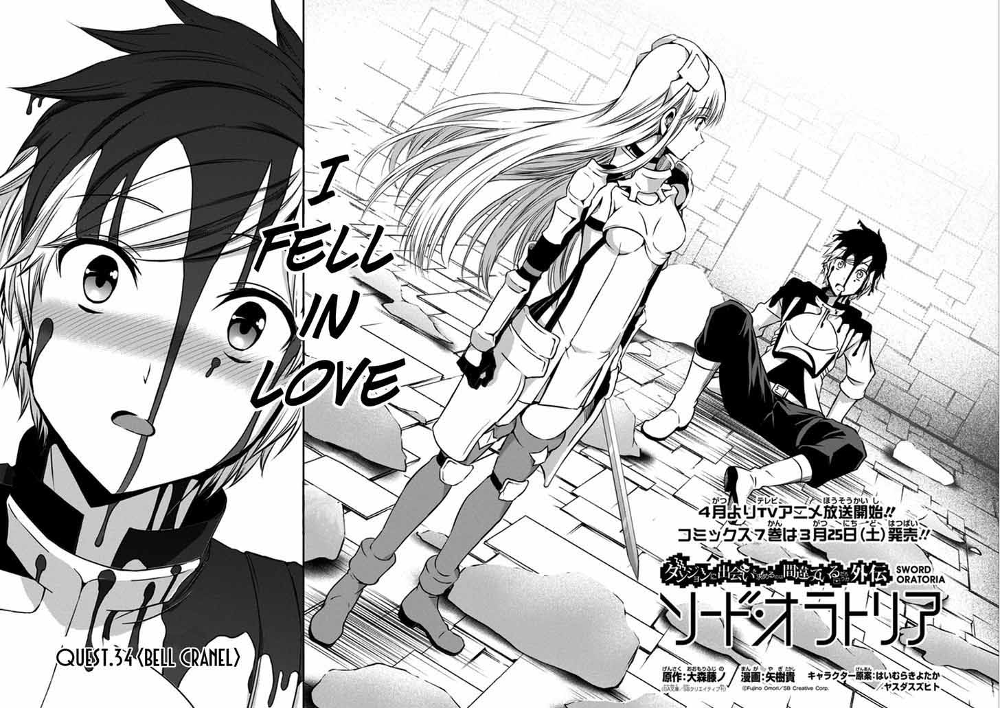 Dungeon Ni Deai Wo Motomeru No Wa Machigatte Iru Darou Ka Gaiden Sword Oratoria 34 3