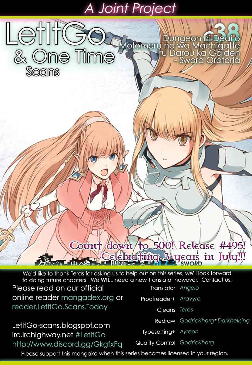 Dungeon Ni Deai Wo Motomeru No Wa Machigatte Iru Darou Ka Gaiden Sword Oratoria 38 1