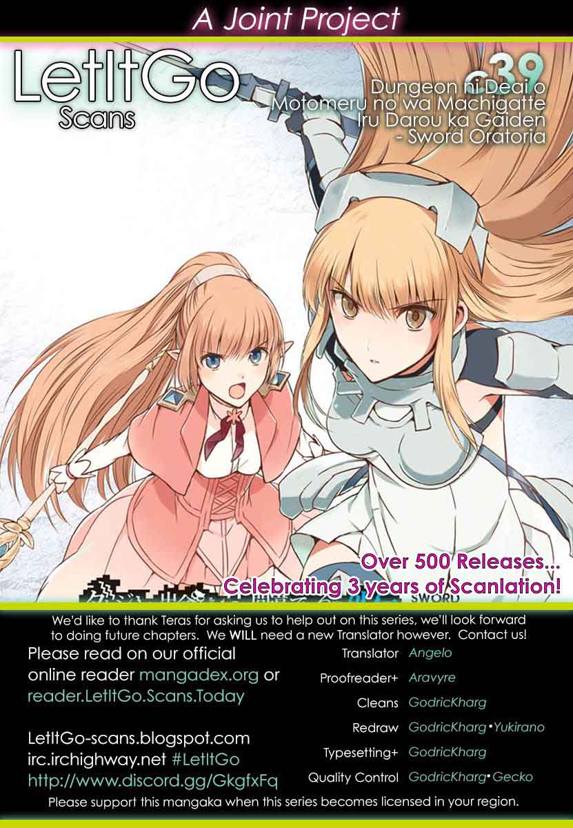 Dungeon Ni Deai Wo Motomeru No Wa Machigatte Iru Darou Ka Gaiden Sword Oratoria 39 1