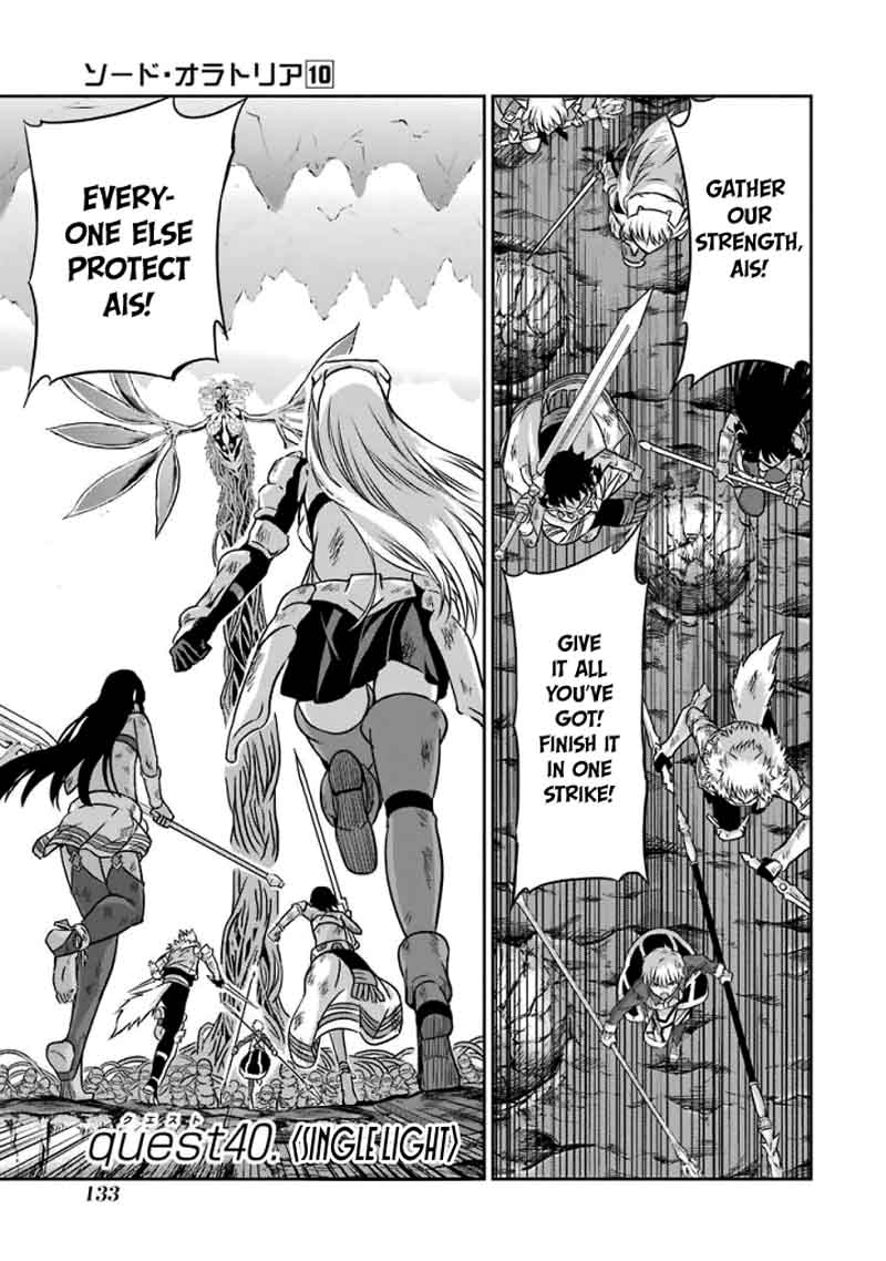 Dungeon Ni Deai Wo Motomeru No Wa Machigatte Iru Darou Ka Gaiden Sword Oratoria 40 1