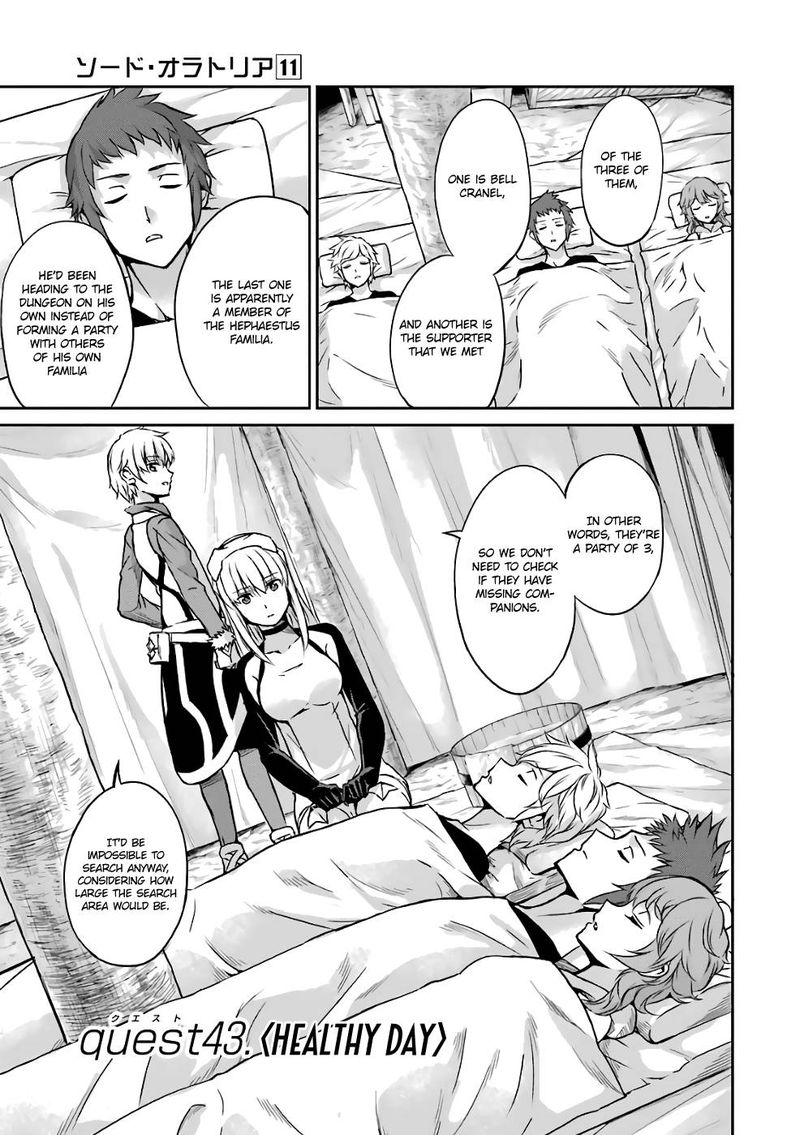 Dungeon Ni Deai Wo Motomeru No Wa Machigatte Iru Darou Ka Gaiden Sword Oratoria 43 1