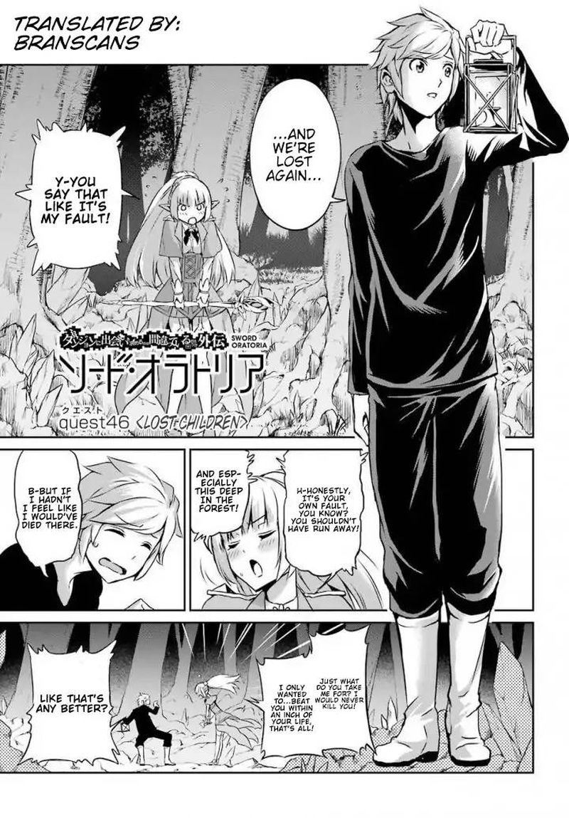 Dungeon Ni Deai Wo Motomeru No Wa Machigatte Iru Darou Ka Gaiden Sword Oratoria 46 1