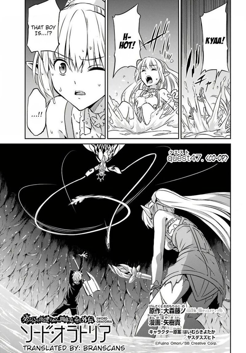 Dungeon Ni Deai Wo Motomeru No Wa Machigatte Iru Darou Ka Gaiden Sword Oratoria 47 1
