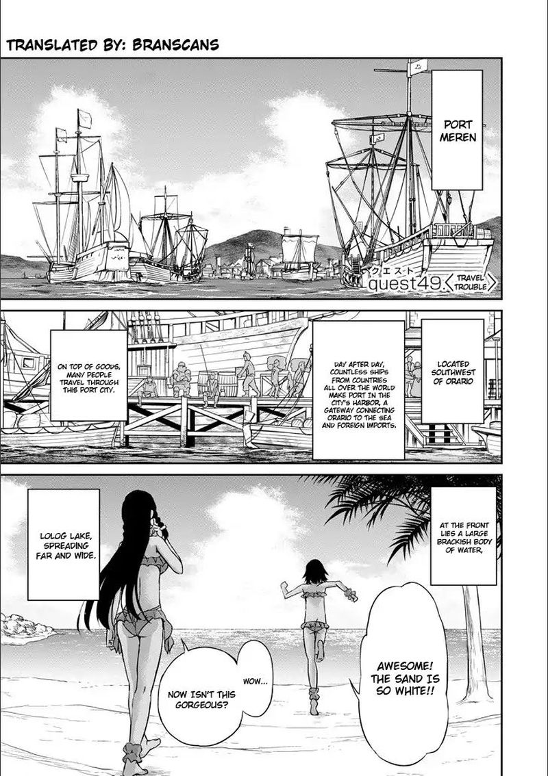 Dungeon Ni Deai Wo Motomeru No Wa Machigatte Iru Darou Ka Gaiden Sword Oratoria 49 1