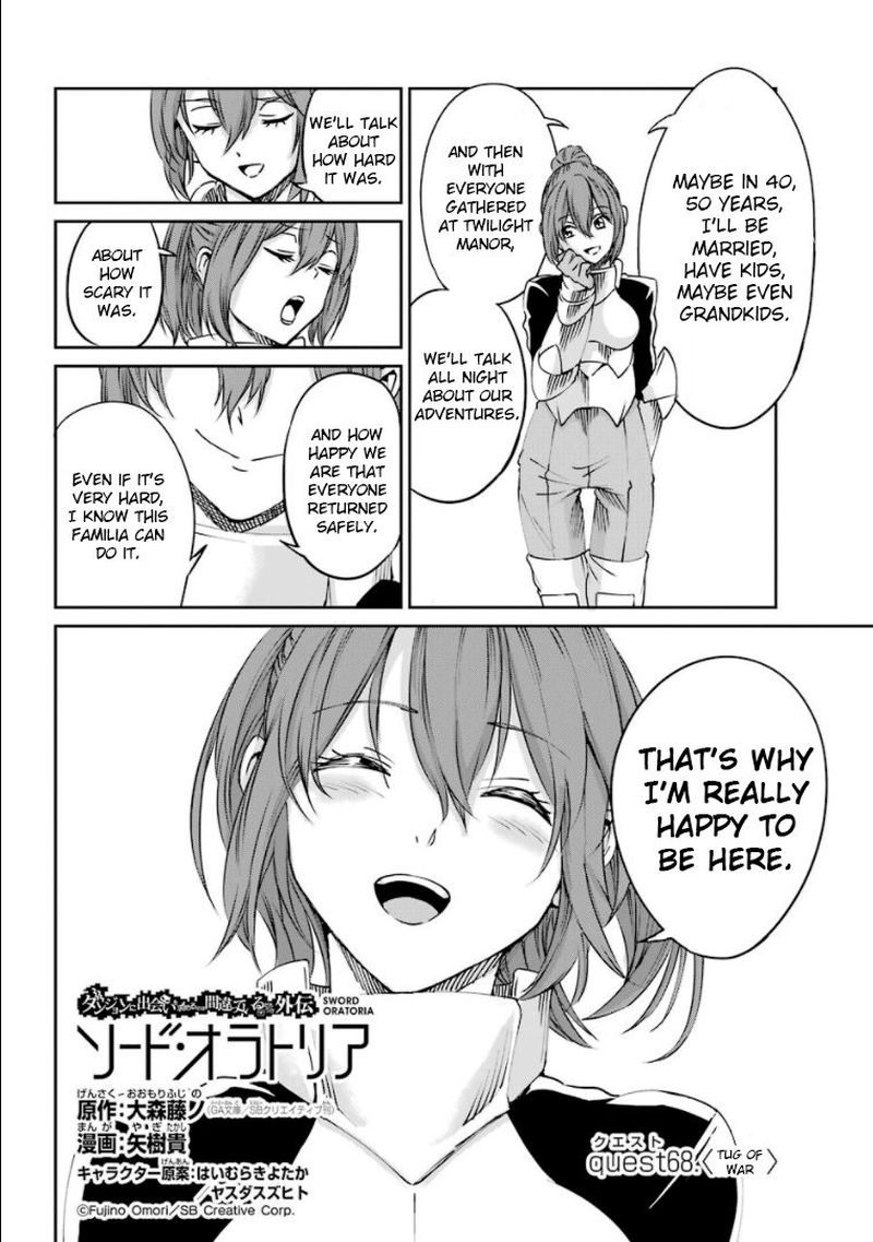 Dungeon Ni Deai Wo Motomeru No Wa Machigatte Iru Darou Ka Gaiden Sword Oratoria 68 2