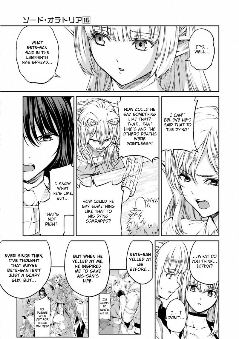 Dungeon Ni Deai Wo Motomeru No Wa Machigatte Iru Darou Ka Gaiden Sword Oratoria 69 20