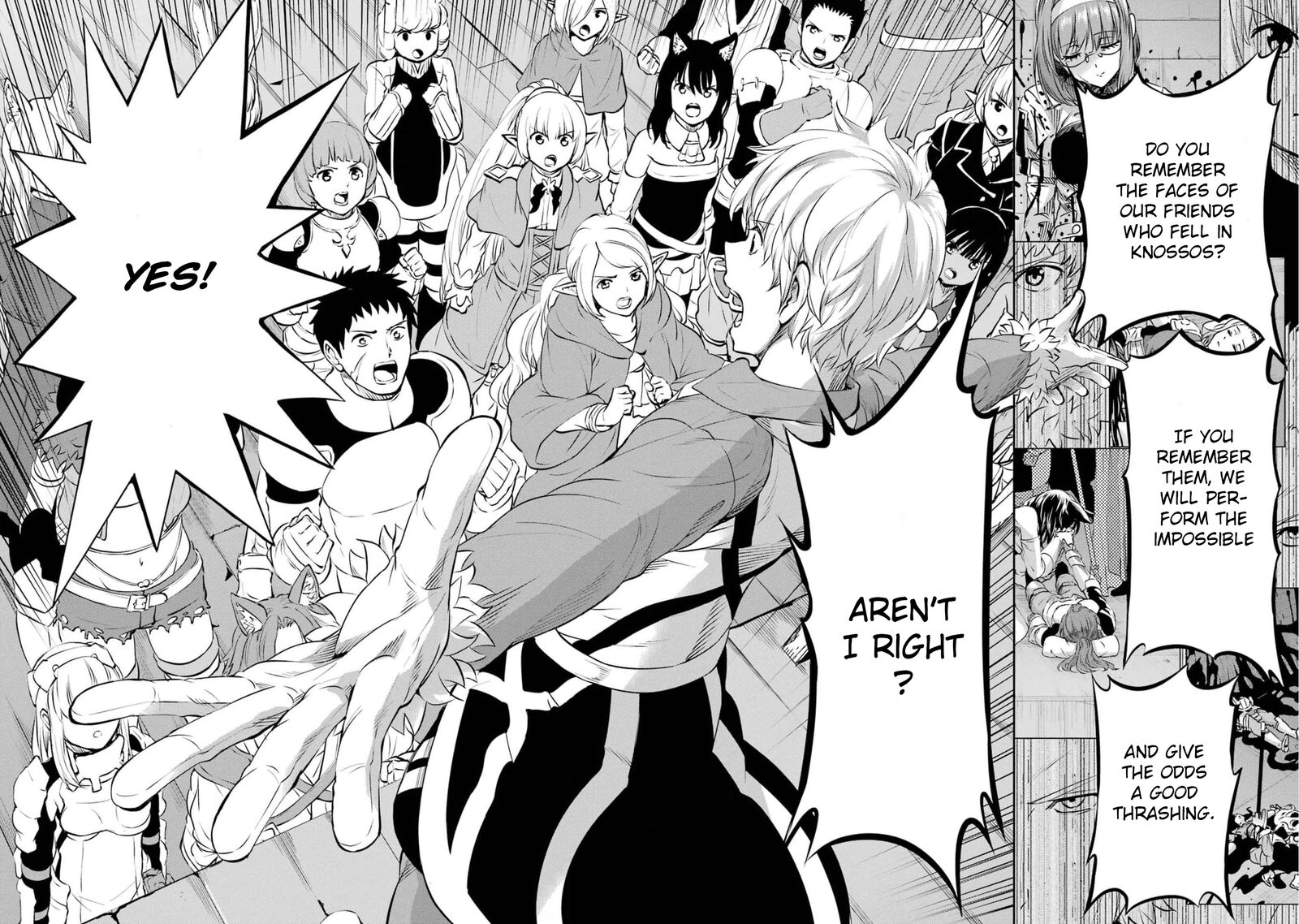 Dungeon Ni Deai Wo Motomeru No Wa Machigatte Iru Darou Ka Gaiden Sword Oratoria 84 41