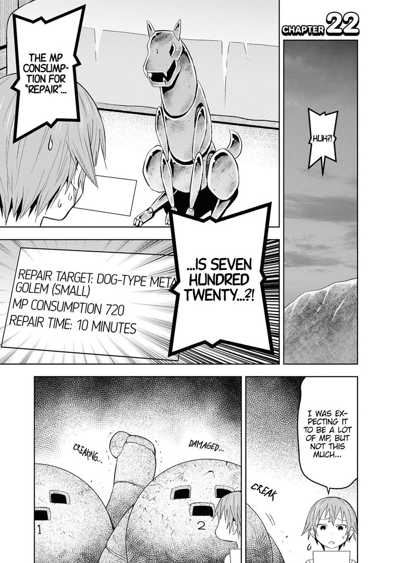 Dungeon Tou De Yadoya O Yarou Souzou Mahou O Moratta Ore No Hosoude Hanjouki 22 1