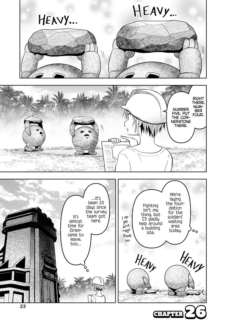 Dungeon Tou De Yadoya O Yarou Souzou Mahou O Moratta Ore No Hosoude Hanjouki 26 1