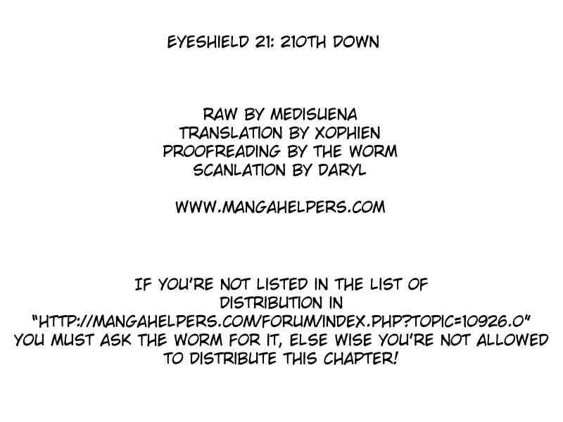 Eyeshield 21 210 20