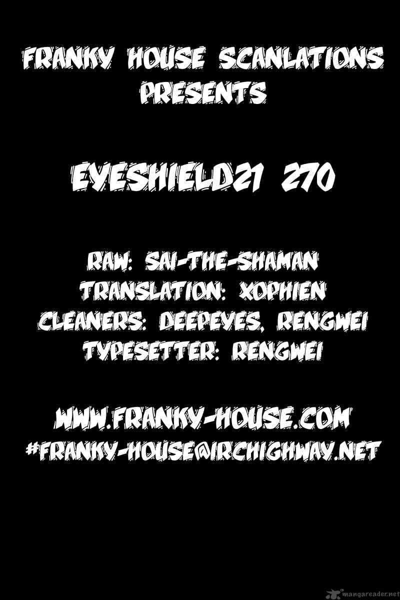 Eyeshield 21 270 18