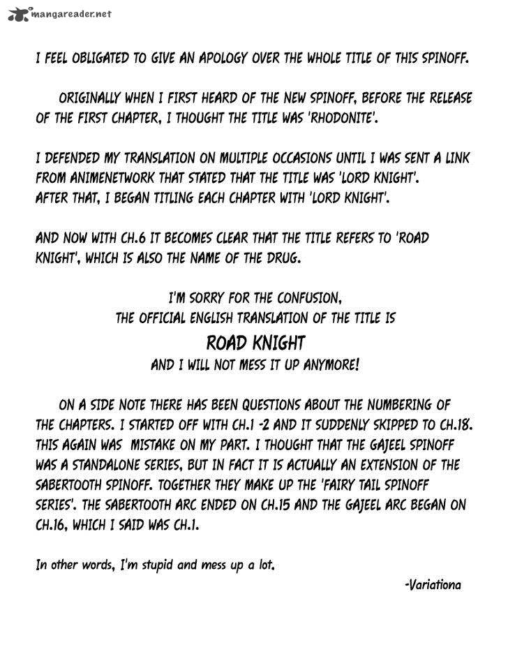 Fairy Tail Gaiden Road Knight 6 11