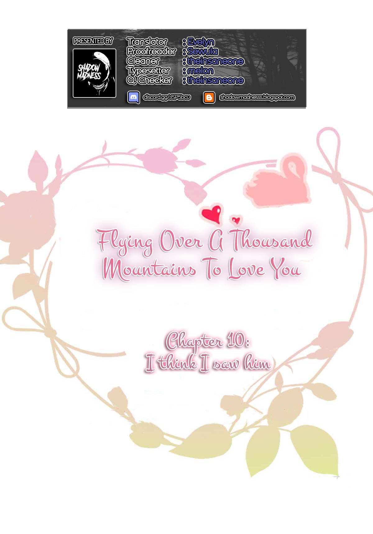 Flying Over A Thousand Mountains To Love You 10 1
