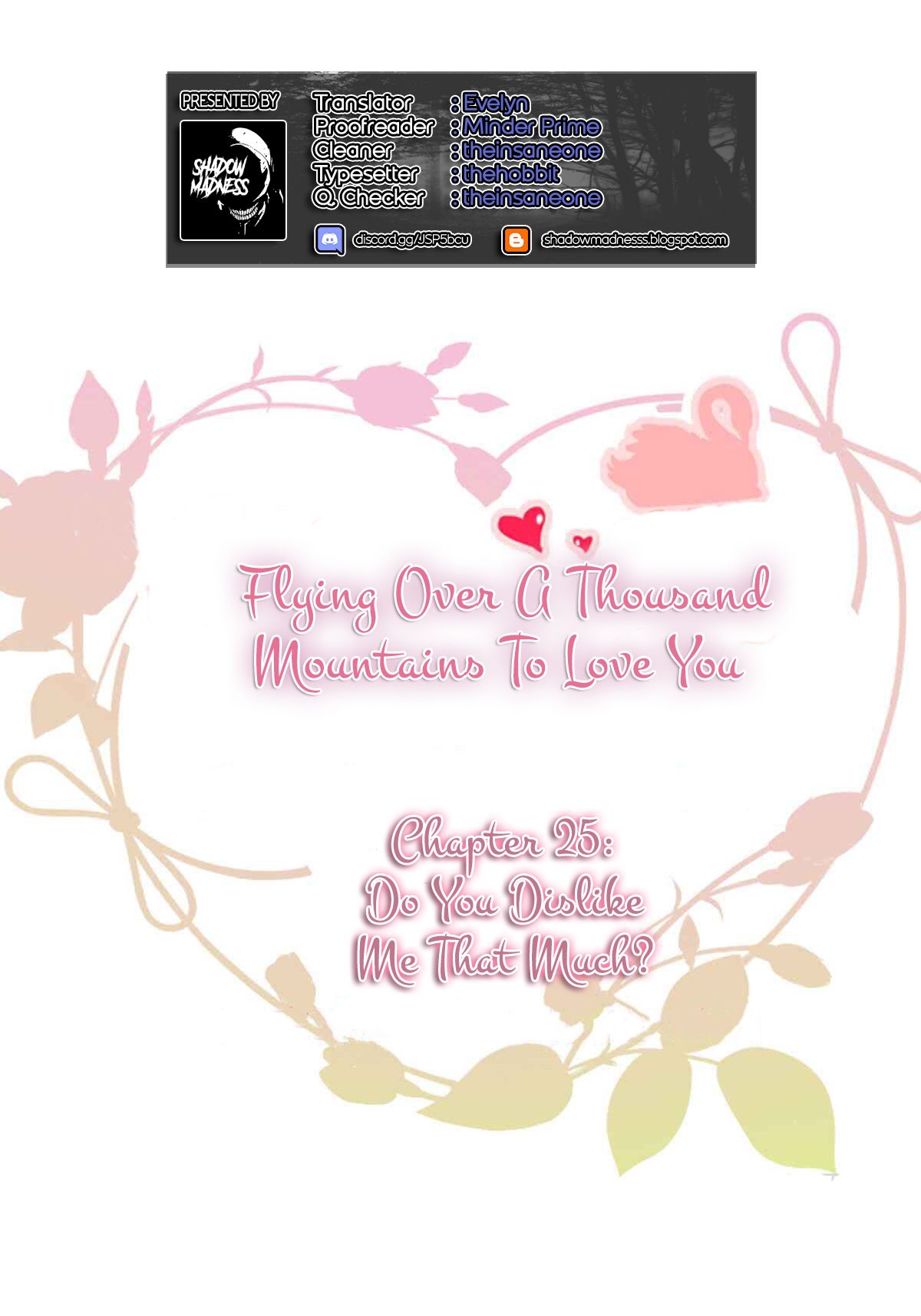 Flying Over A Thousand Mountains To Love You 25 1