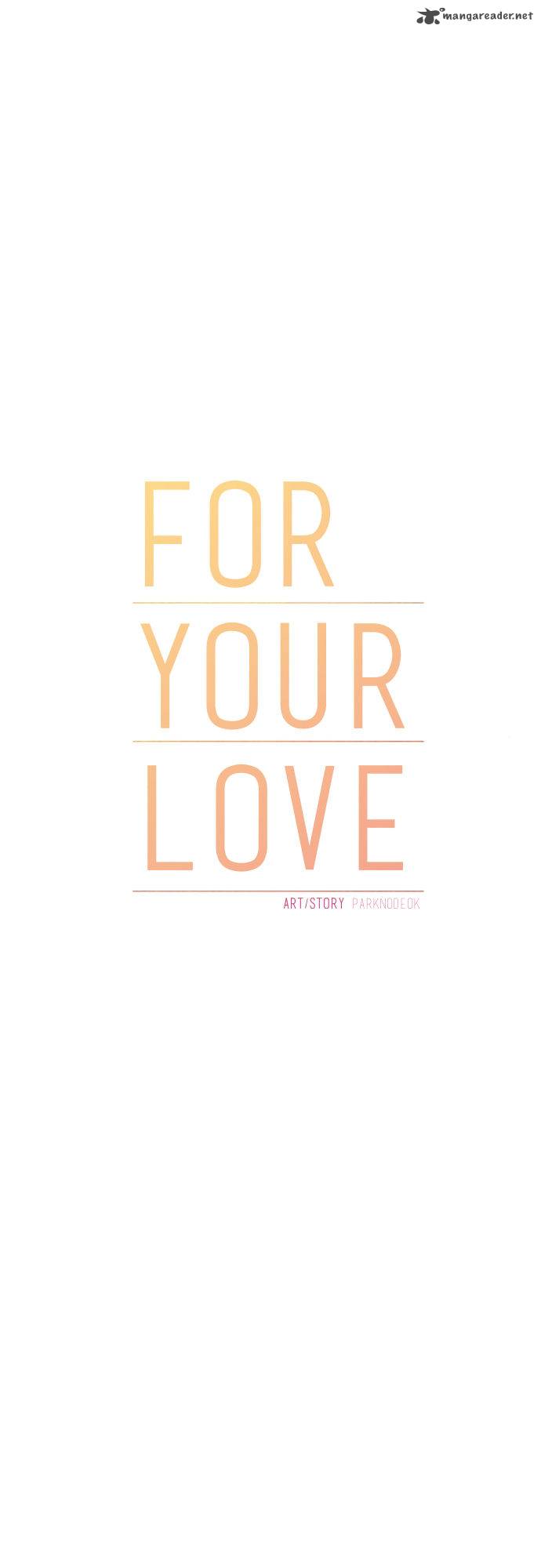 For Your Love 13 12