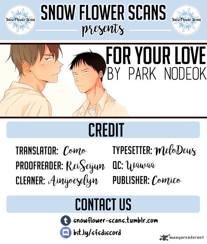 For Your Love 20 1