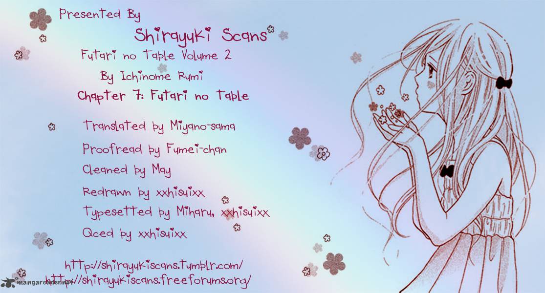 Futari No Table 7 42