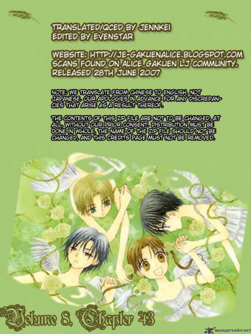 Gakuen Alice 43 1