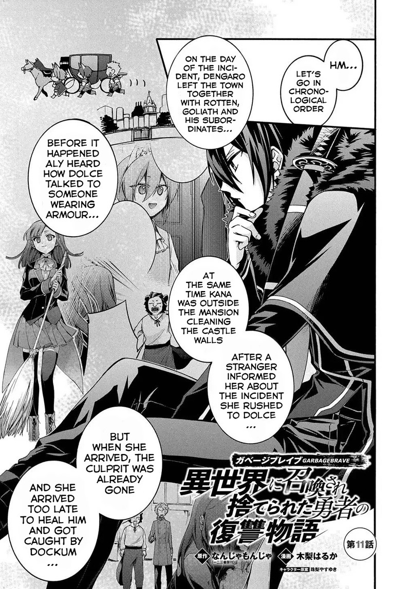 Garbage Brave Isekai Ni Shoukan Sare Suterareta Yuusha No Fukushuu Monogatari 11 1