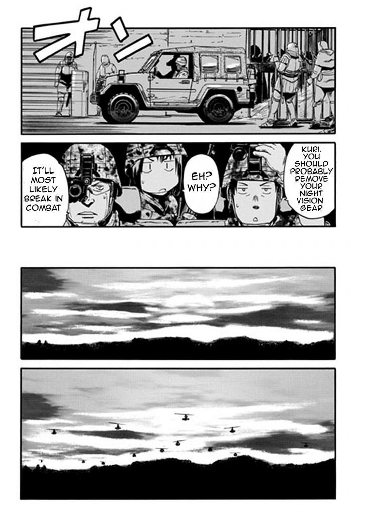 Gate Jietai Kare No Chi Nite Kaku Tatakeri 11 17