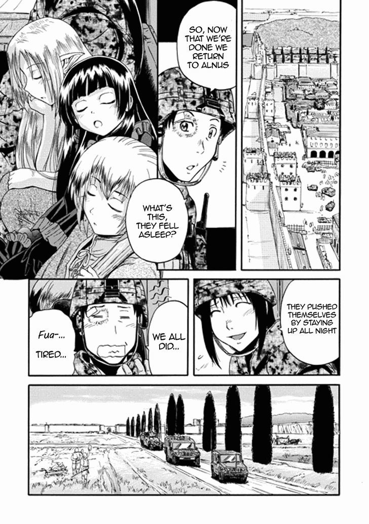 Gate Jietai Kare No Chi Nite Kaku Tatakeri 13 14
