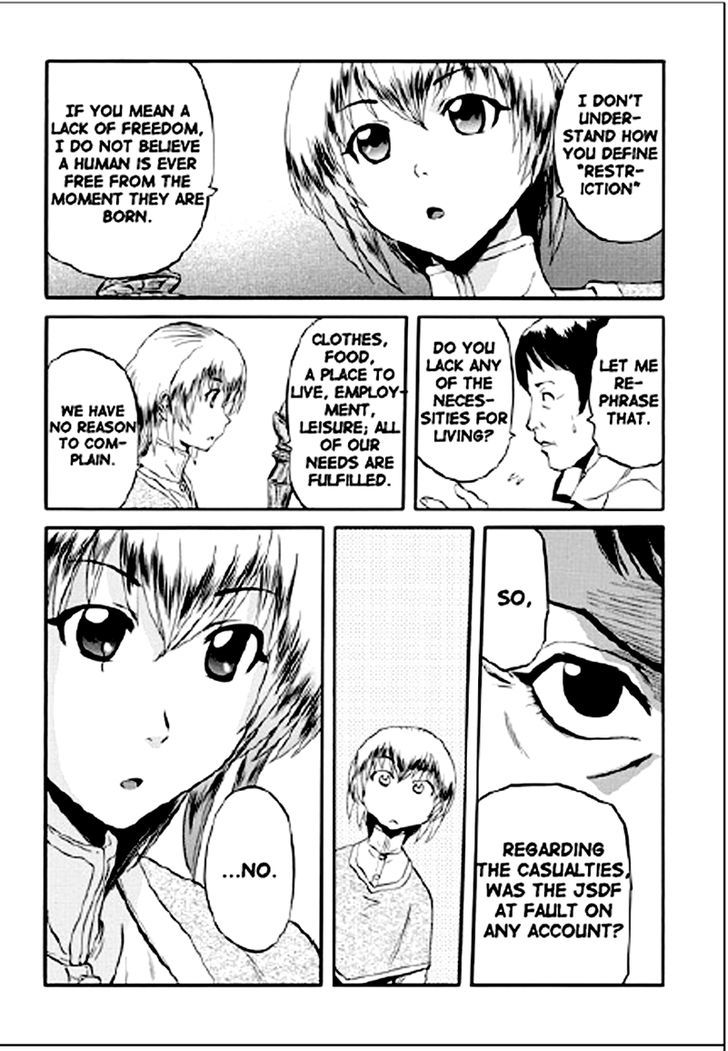 Gate Jietai Kare No Chi Nite Kaku Tatakeri 18 9
