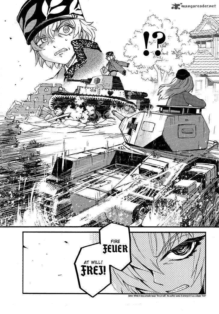 Girls Panzer Ribbon No Musha 17 35