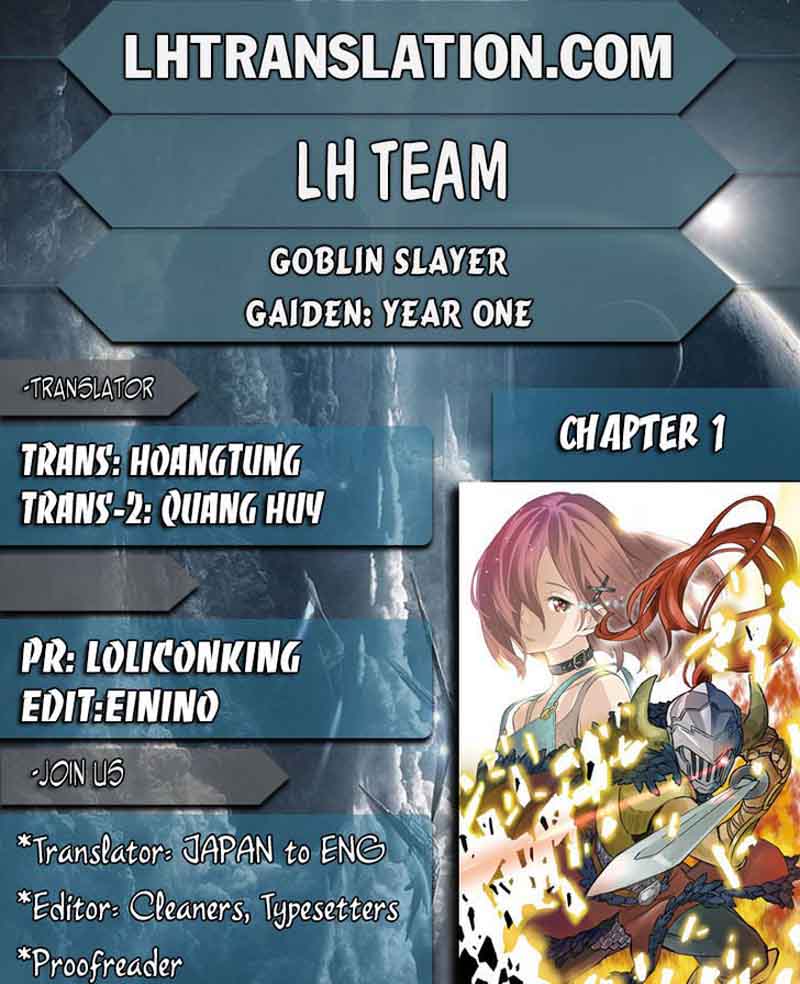 Goblin Slayer Side Story Year One 1 1