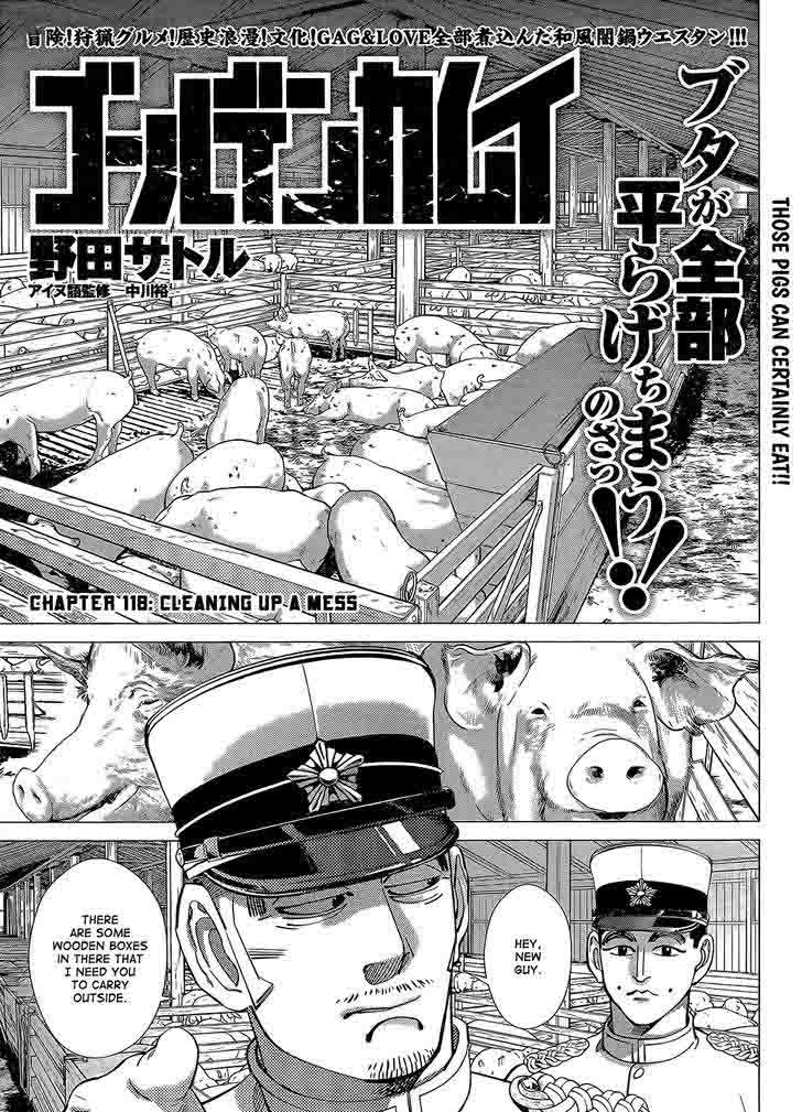 Golden Kamui 118 1