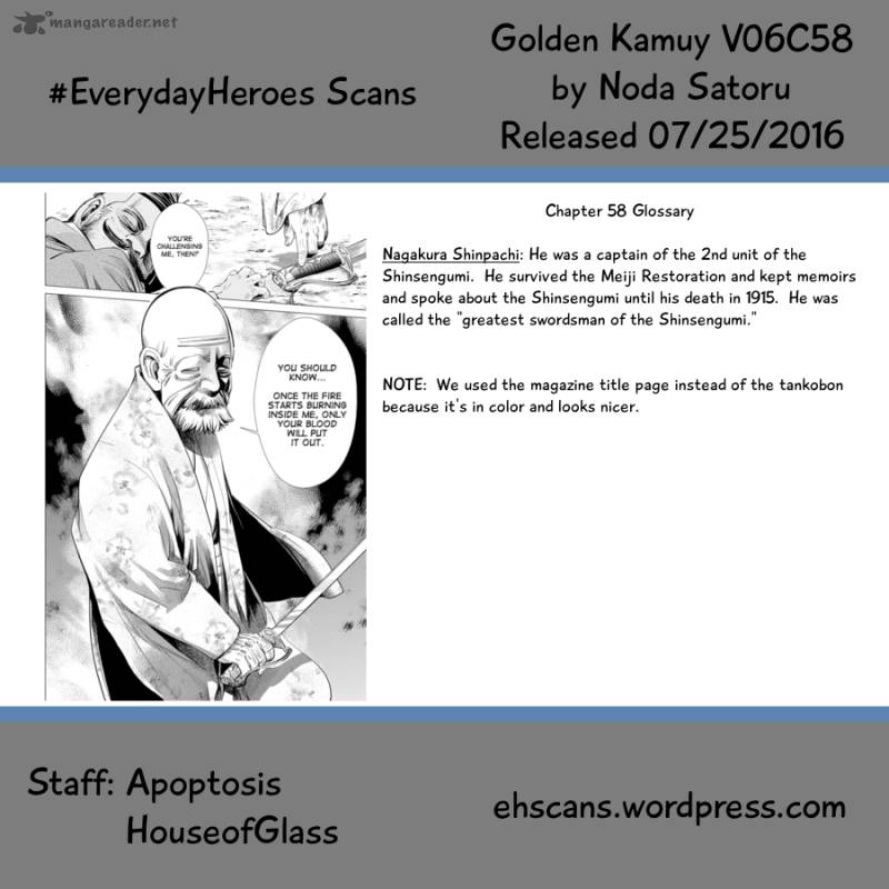Golden Kamui 58 20