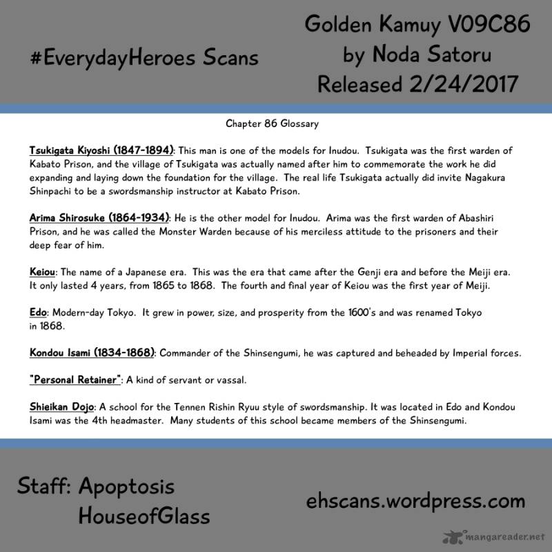 Golden Kamui 86 18