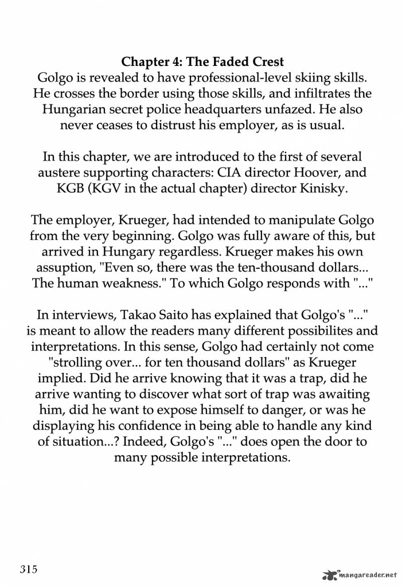 Golgo 13 1 321