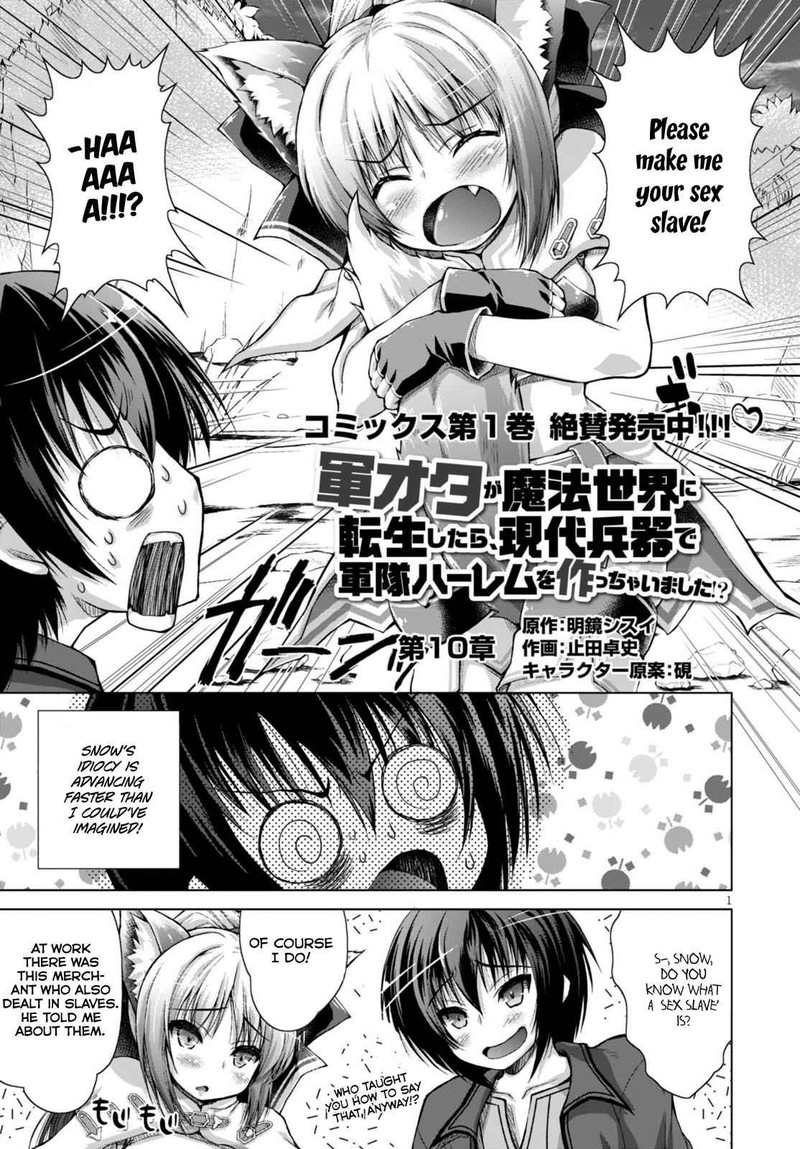 Gunota Ga Mahou Sekai Ni Tensei Shitara Gendai Heiki De Guntai Harem O Tsukucchaimashita 10 2