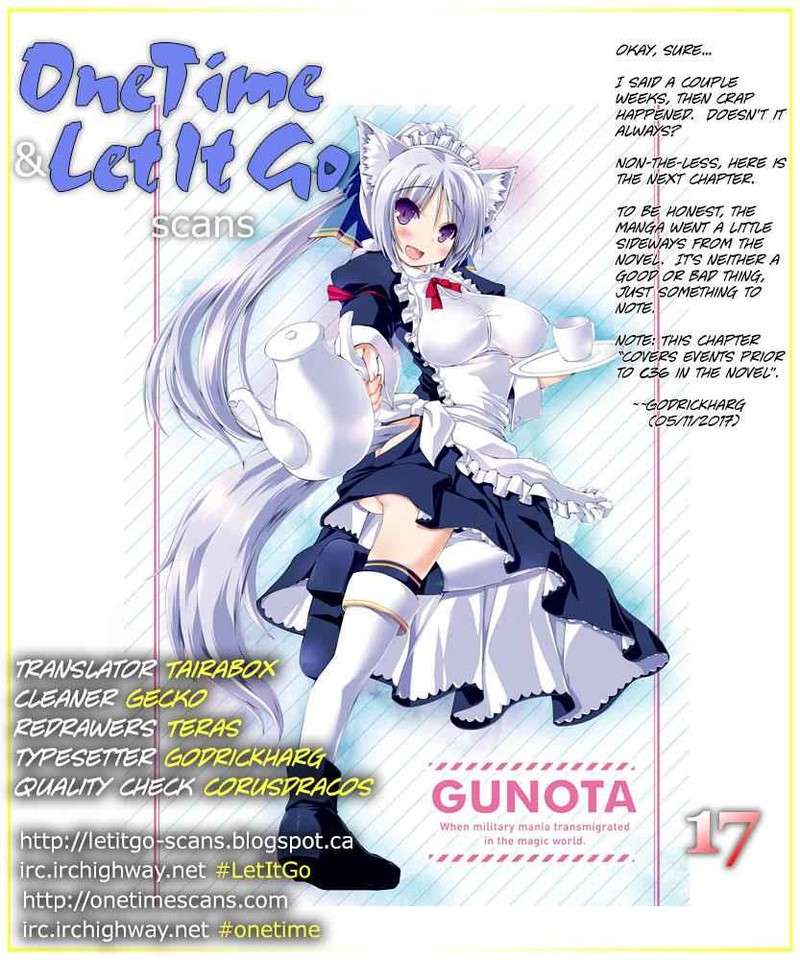 Gunota Ga Mahou Sekai Ni Tensei Shitara Gendai Heiki De Guntai Harem O Tsukucchaimashita 17 1
