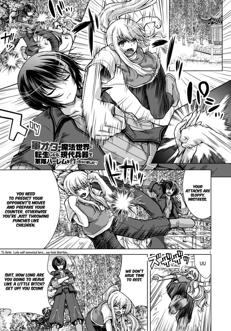 Gunota Ga Mahou Sekai Ni Tensei Shitara Gendai Heiki De Guntai Harem O Tsukucchaimashita 21 1