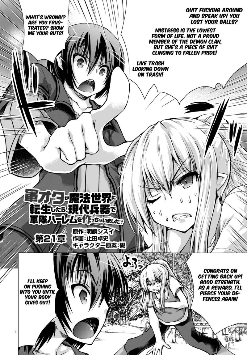 Gunota Ga Mahou Sekai Ni Tensei Shitara Gendai Heiki De Guntai Harem O Tsukucchaimashita 21 2