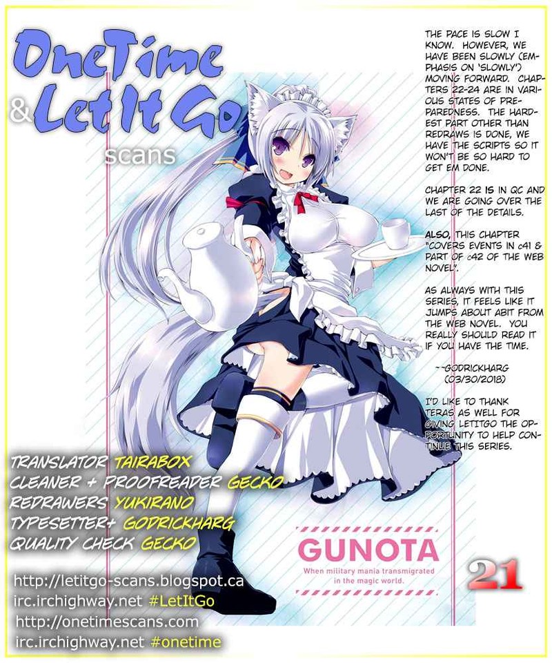 Gunota Ga Mahou Sekai Ni Tensei Shitara Gendai Heiki De Guntai Harem O Tsukucchaimashita 21 25