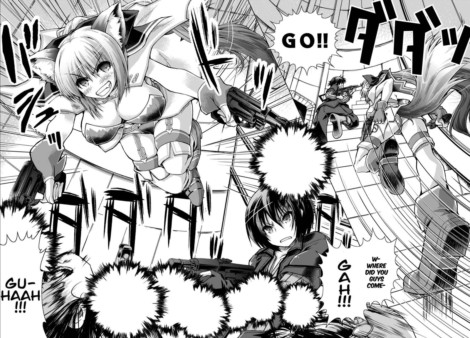 Gunota Ga Mahou Sekai Ni Tensei Shitara Gendai Heiki De Guntai Harem O Tsukucchaimashita 22 22
