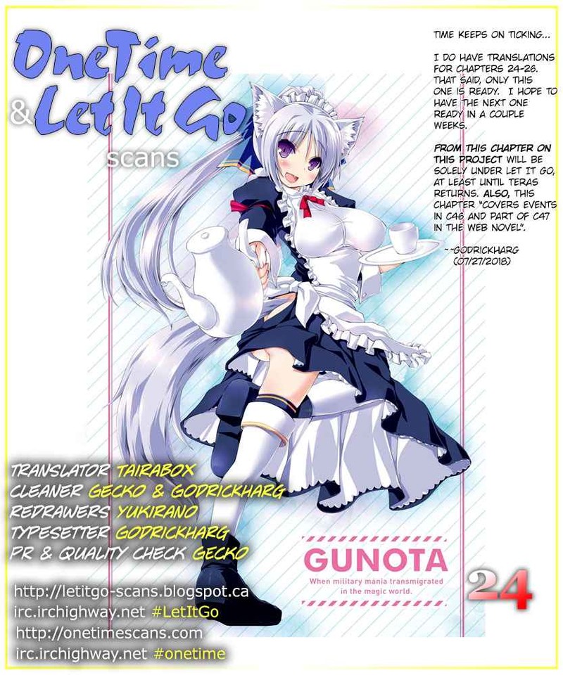 Gunota Ga Mahou Sekai Ni Tensei Shitara Gendai Heiki De Guntai Harem O Tsukucchaimashita 24 1