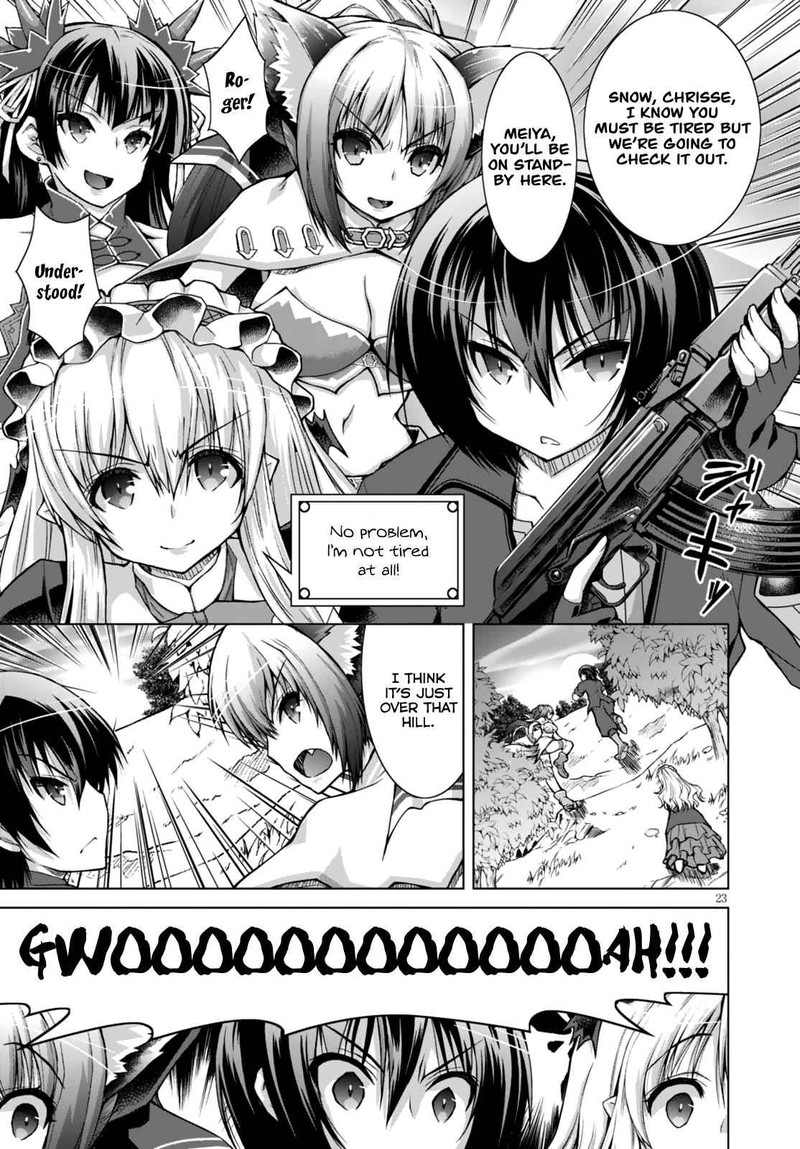 Gunota Ga Mahou Sekai Ni Tensei Shitara Gendai Heiki De Guntai Harem O Tsukucchaimashita 27 23