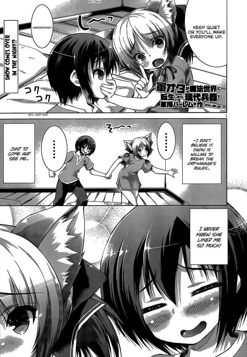 Gunota Ga Mahou Sekai Ni Tensei Shitara Gendai Heiki De Guntai Harem O Tsukucchaimashita 4 3