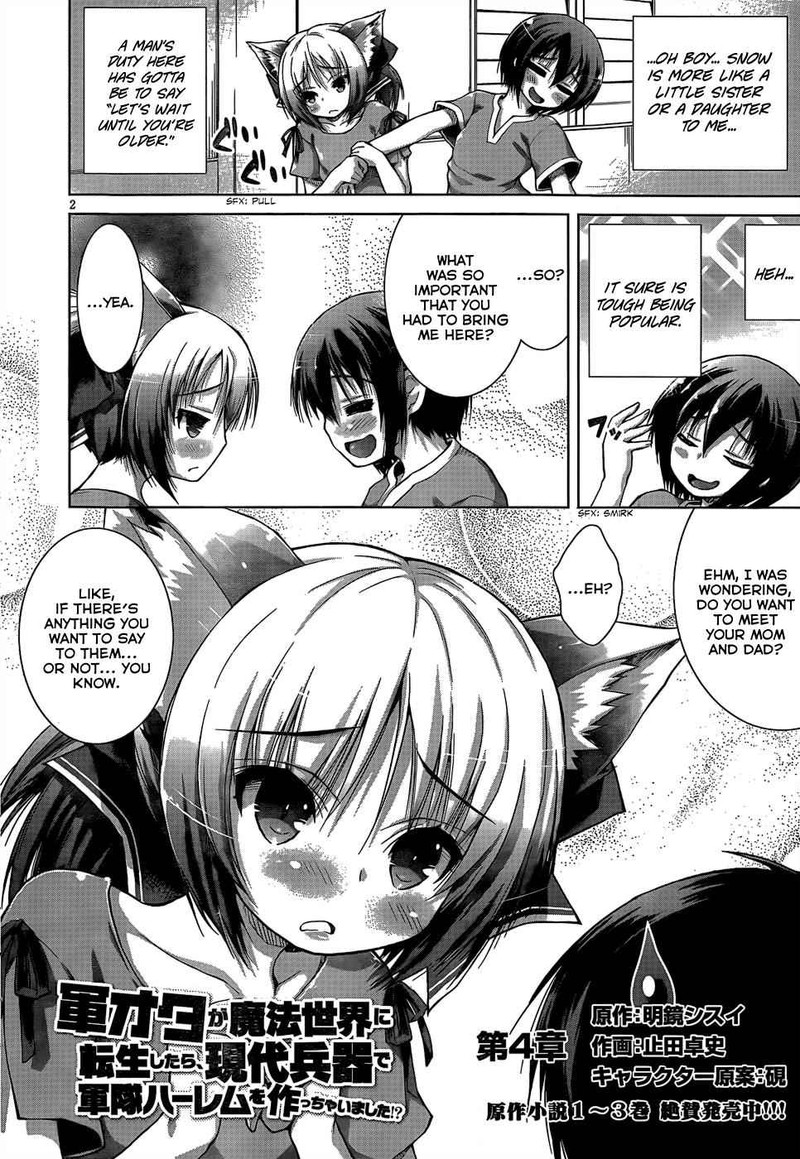 Gunota Ga Mahou Sekai Ni Tensei Shitara Gendai Heiki De Guntai Harem O Tsukucchaimashita 4 4
