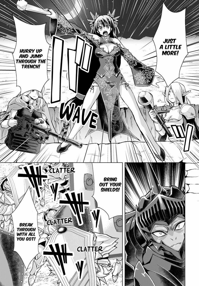 Gunota Ga Mahou Sekai Ni Tensei Shitara Gendai Heiki De Guntai Harem O Tsukucchaimashita 56 25