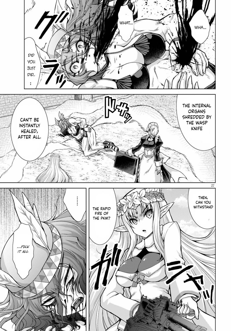 Gunota Ga Mahou Sekai Ni Tensei Shitara Gendai Heiki De Guntai Harem O Tsukucchaimashita 66 28