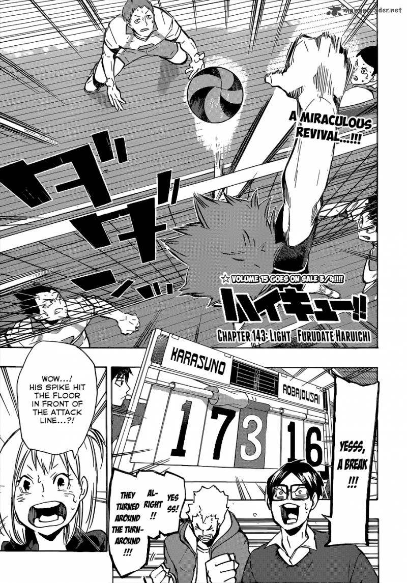 Haikyu 143 2