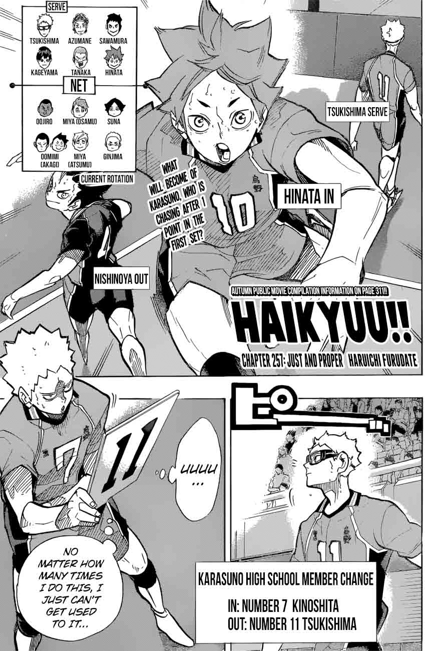 Haikyu 257 1