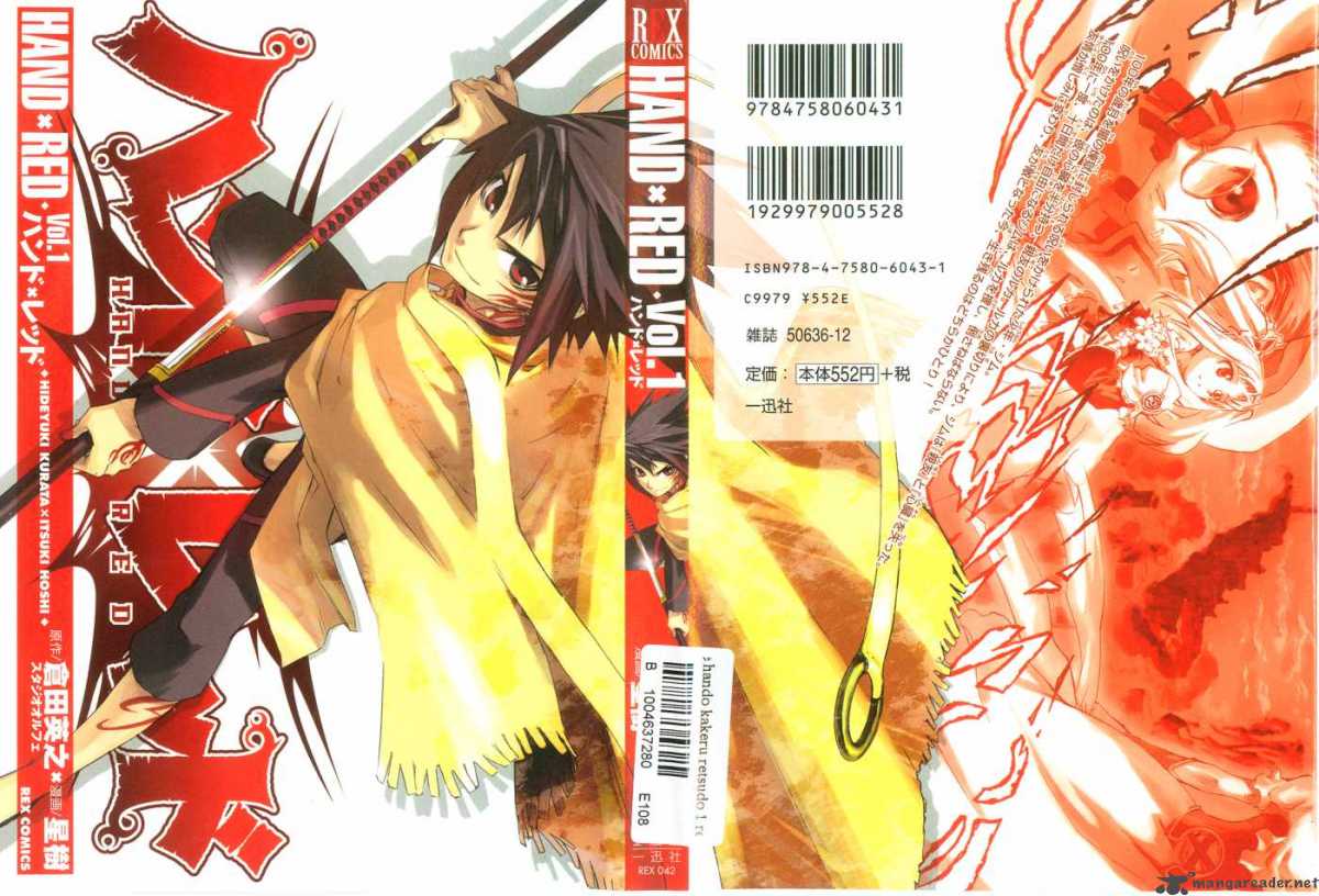 Hand X Red 1 4