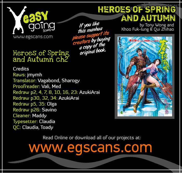 Heroes Of The Spring And Autumn 2 2