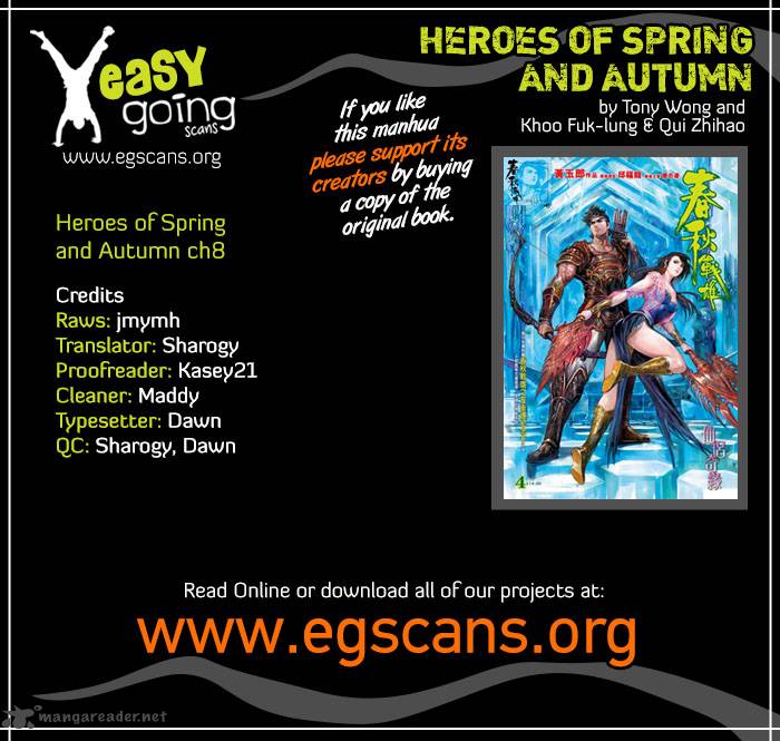 Heroes Of The Spring And Autumn 8 1