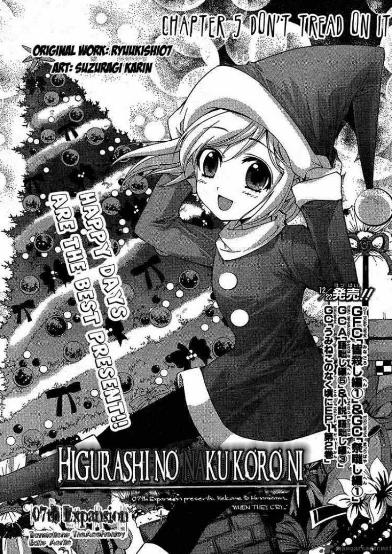 Higurashi No Naku Koro Ni Matsuribayashi 5 1